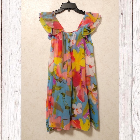 Miss Elaine Dresses & Skirts - Vintage Miss Elaine floral print dress